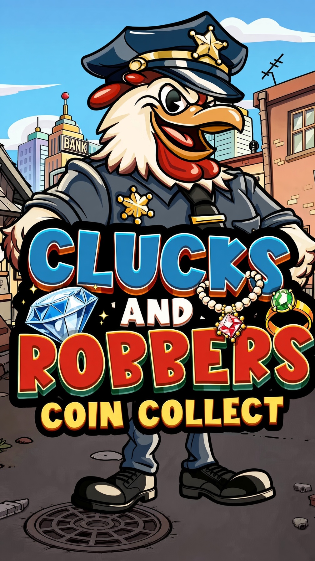 Podgląd strony partnerskiej Clucks and robbers